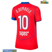 Paris Saint-Germain Ousmane Dembele #10 3rd trikot Frauen 2025-26 Kurzarm